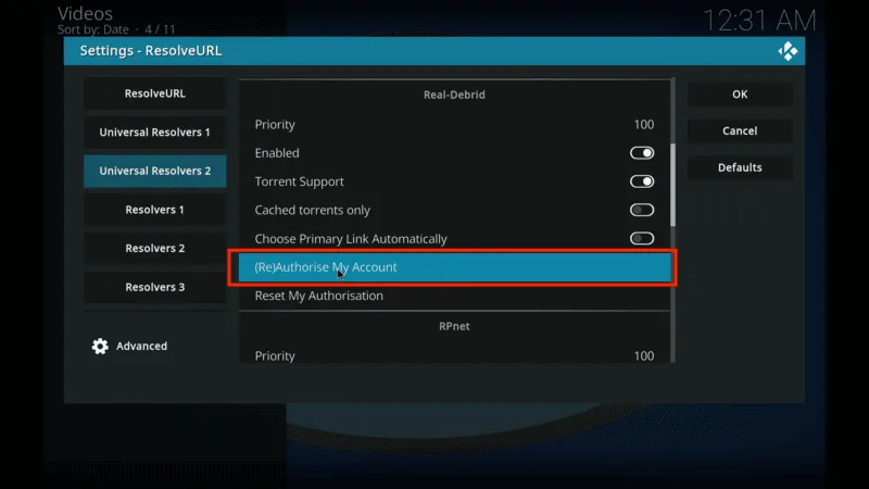 SealTeam6 Kodi Addon Fire TV